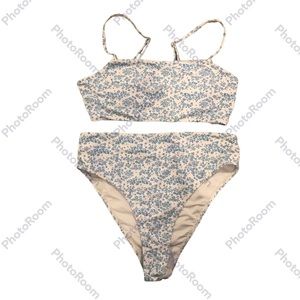 MOSHENGQI Sexy Two Piece High Waisted Bikini Women’s Size L Padded NWOT